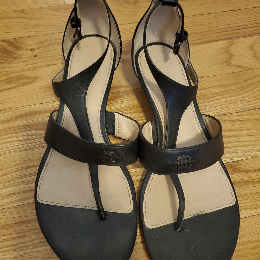 Coach Sandals with Small Heel